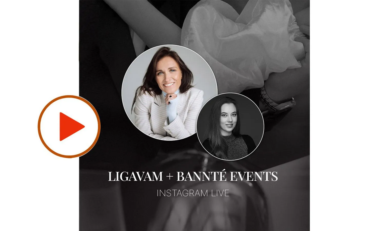 Līgavām un Bannté Events Instagram Live saruna