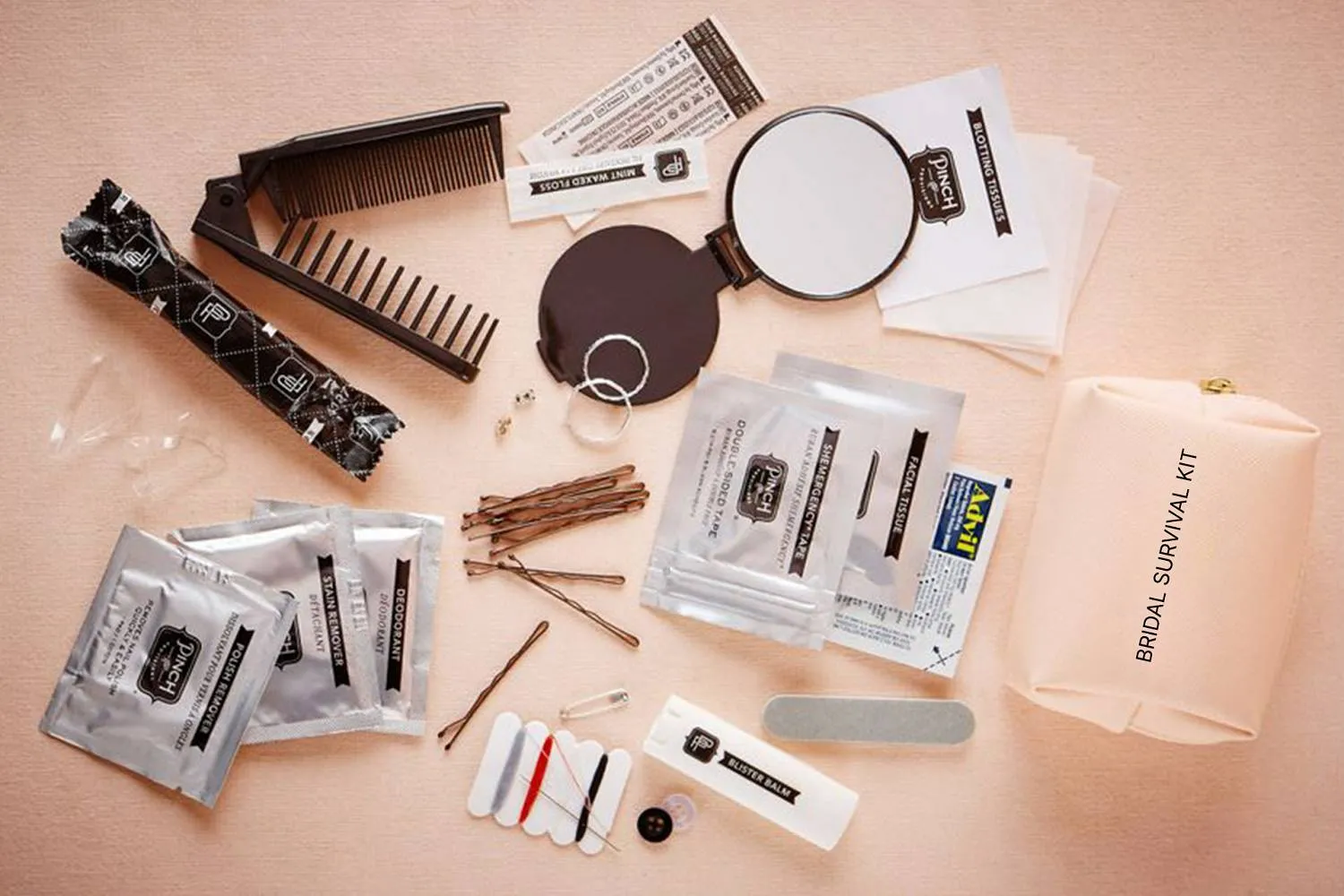 Ārkārtas gadījumu somiņa jeb līgavas un līgavaiņa emergency kit