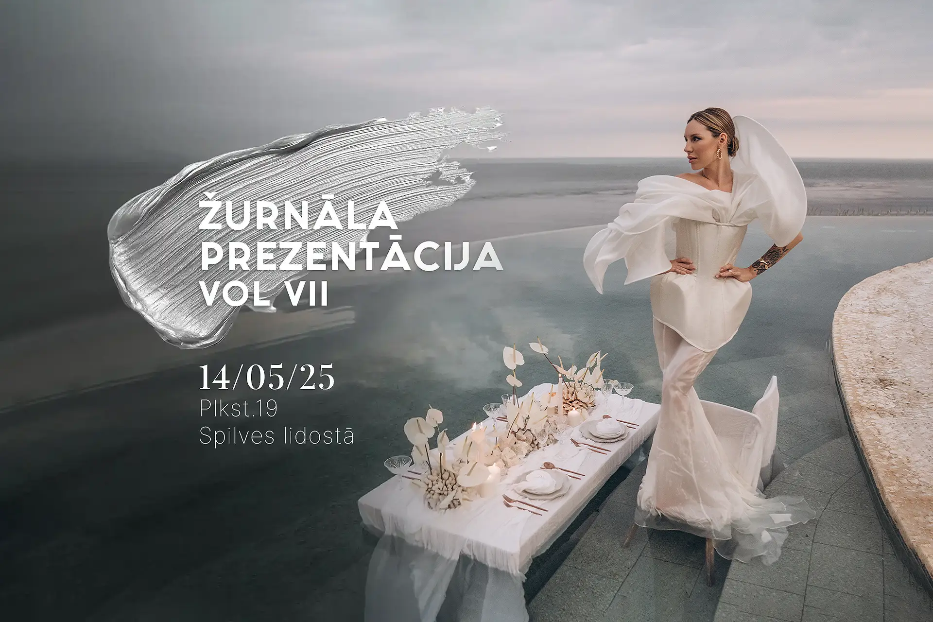 Ielūgums uz LĪGAVĀM kāzu & kopdzīves grāmatžurnāla nr. 17 prezentāciju