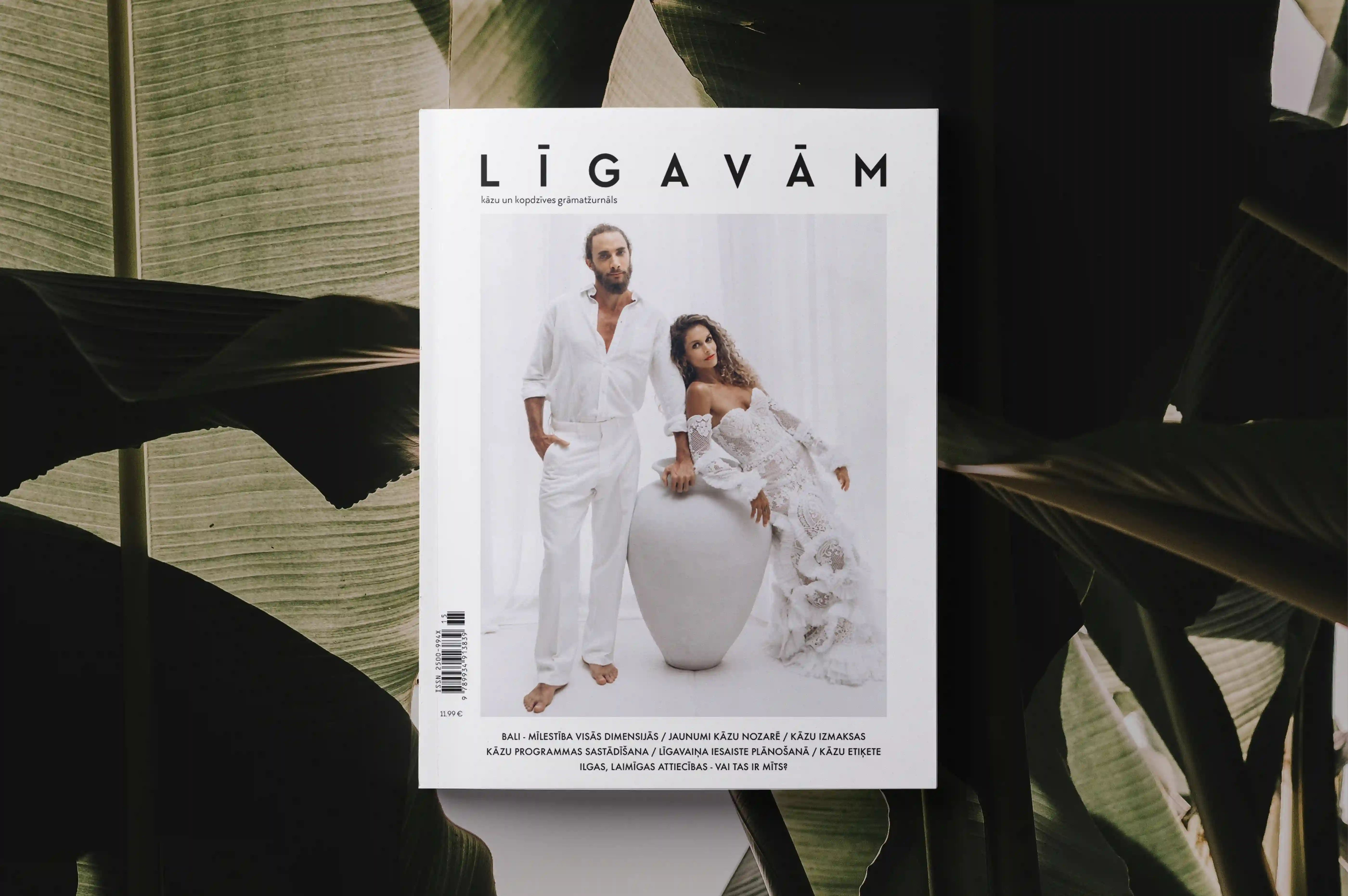 Iznācis jaunais LĪGAVĀM kāzu & kopdzīves grāmatžurnāls Nr. 15 Bali noskaņās
