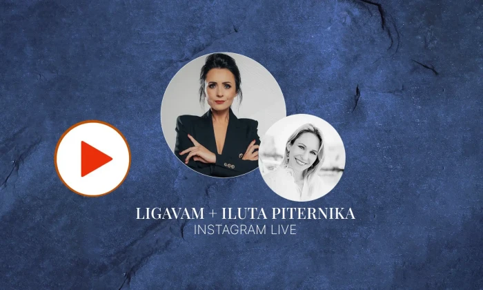 Instagram Live saruna ar Ilutu Piterniku, biznesa un izaugsmes kouču