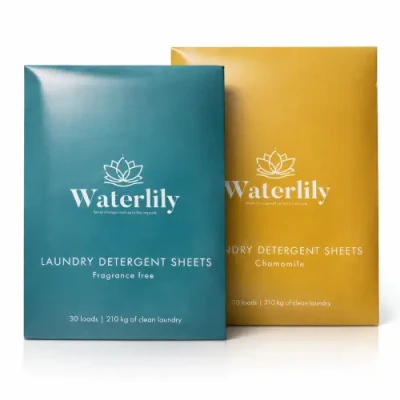 Waterlily ekoloģiski un antialerģiski veļas mazgāšanas līdzekļi