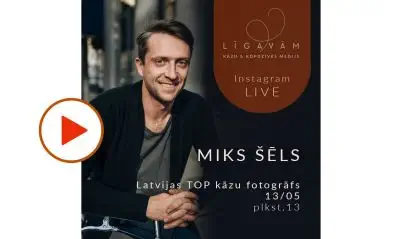 INSTAGRAM LIVE ATSKATS – TOP KĀZU FOTOGRĀFS MIKS ŠĒLS