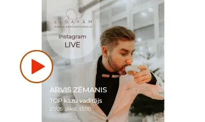 INSTAGRAM LIVE ATSKATS – TOP KĀZU VADĪTĀJS ARVIS ZĒMANIS