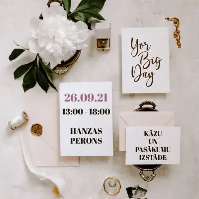 YOUR BIG DAY 2021 – KĀZU UN PASĀKUMU IZSTĀDE HANZAS PERONĀ